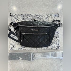 MZ Wallace Small Crosby Sling LEATHER Sold Out NWT